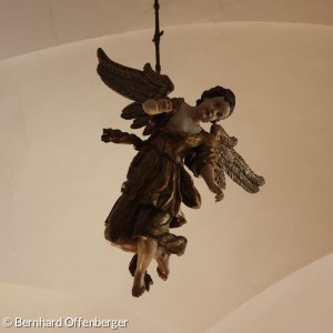 hängender Engel in der Heilig Geist Kapelle
